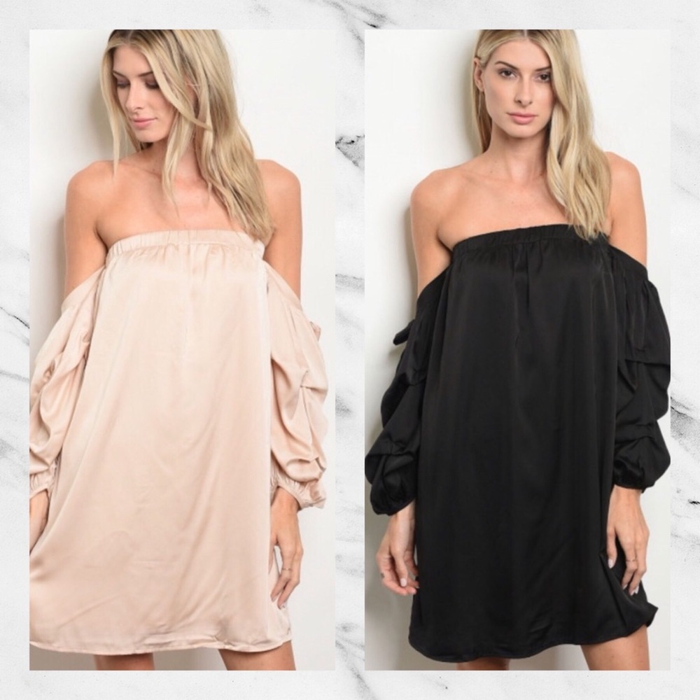 🆕‼️CLEARANCE-Last 3‼️Love-riche Off Shoulder Dress